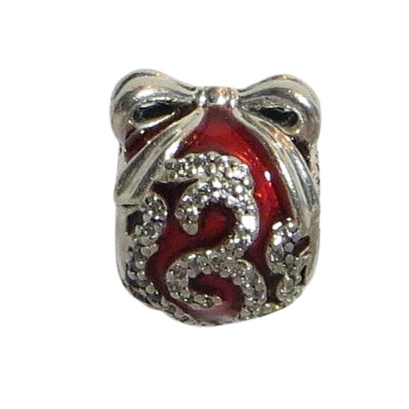 Pandora Christmas NYC Rockettes Ornament 2017 Enamel CZ SS .925 Charm 796259EN09 - Picture 1 of 7